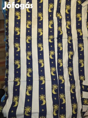 pamut dunyhahuzat hold, csillagok minta