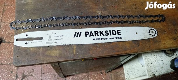 parkside láncvezetó+stihl lánc