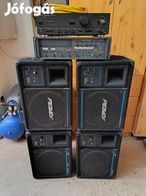 passzív hangfalak, erősítővel (reflex)