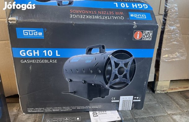 pb gázos hőlégbefúvó Piezo gyújtással rendelkezik Güde Ggh 10 L