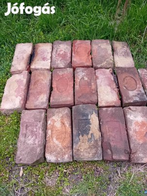 pecsétes nagy nagyméretű bontott tégla