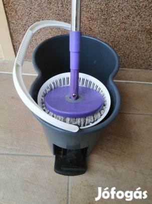 pedálos forgó felmosó vödör 