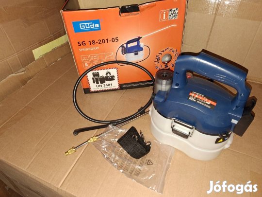 permetező Güde SG 18-201-05 Akkus