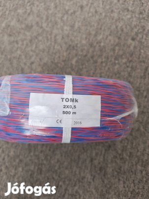 piros-kék sodrott érpáras (Rvs) vezeték 500m