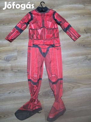 piros rohamosztagos jelmez