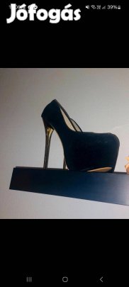 platform magas sarkú cipő