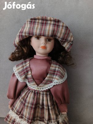 porcelán fejű baba