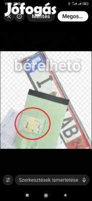 próba / ideiglenes rendszám ügyintézes