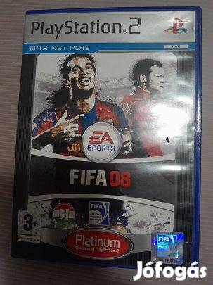 ps2 FIFA 2008-as játék 