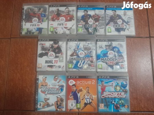 ps3 gyári sport játékok egyben 