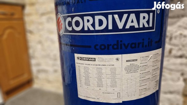 puffertartály 100 liter - fűtő-hűtő