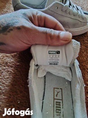 puma cipő velúr bőr