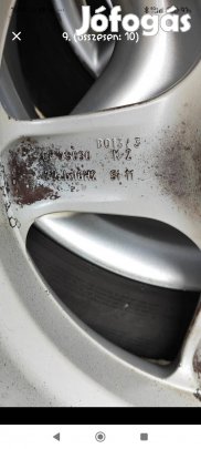 r16 Borbet alufelni nyári gumival