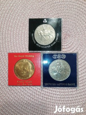 régi Angol emlék érme 