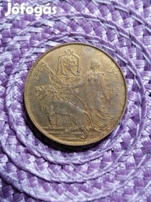 régi Exposition Universelle érme