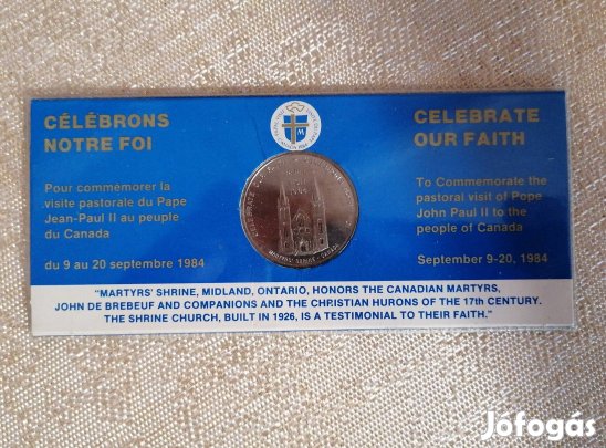 régi Karol Wojtyla emlék érme