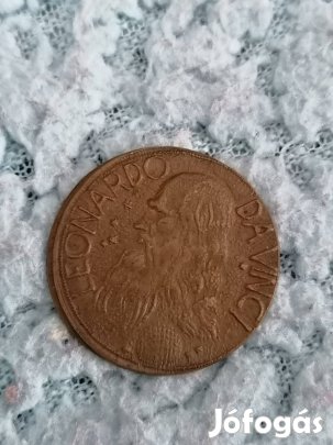 régi Leonardo Da Vinci érme