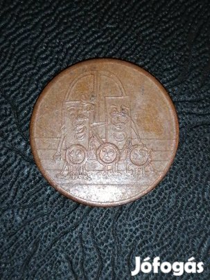 régi MNB. látogatói érme