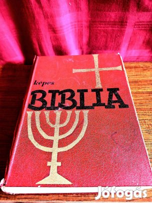 régi Nagy Képes Biblia 1974-ből