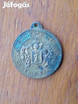 régi Olasz medál 