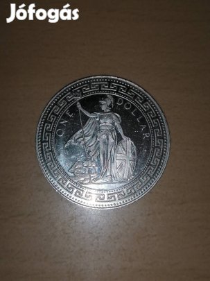 régi One dollár plaket