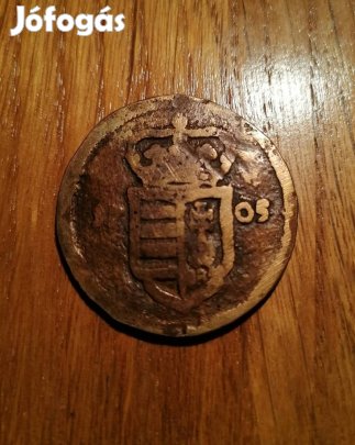 régi Rákóczi XX poltúra  érme