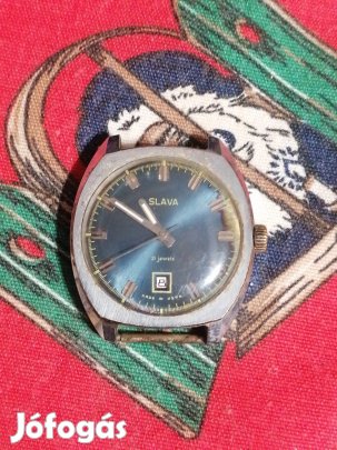 régi Slava férfi karóra