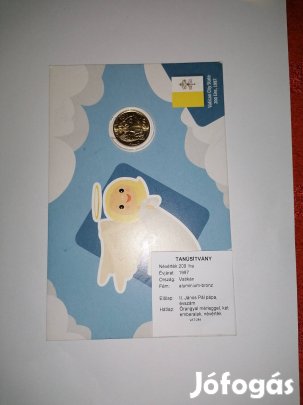 régi Vatikáni érmés boríték