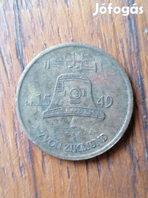 régi Zvon Zikmund érme