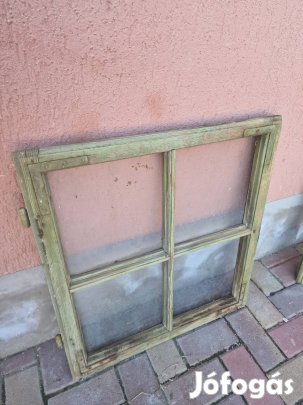 régi ablak keret régi paraszt fa keret ablak rács dekoráció 