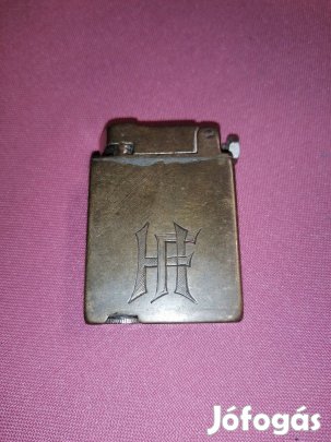 régi antik benzines réz öngyújtó