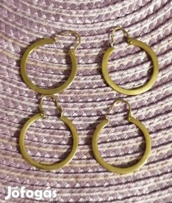 régi antik fülbevaló pár