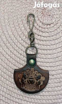 régi bőr Kőbányai sörgyár kulcstartó