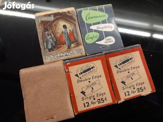 régi gyufa gyufáspapir