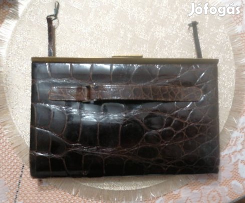 régi kígyó bőr táska