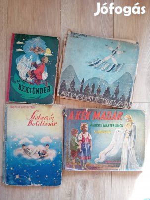 régi mesekönyvek  fotókkal  illusztrált  kivitelben