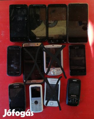 régi mobil telefon csomag