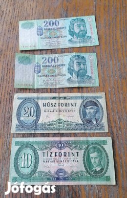 régi papír pénz