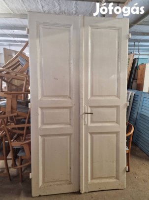 régi polgári ajtó antik ónémet ajtó bontott fa ajtók faragott 