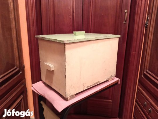 régi tároló doboz ,szerszámos ,cipősdoboz