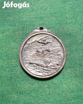régi úszó érem