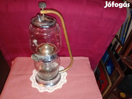régi vintage lombik vákumos kávéfőző 