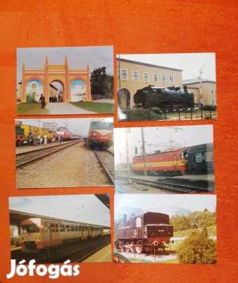 régi vonatos képeslap csomag