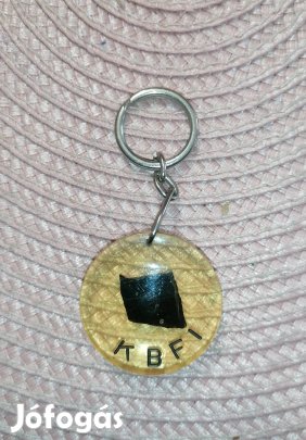 retró KBFI szén kulcstartó