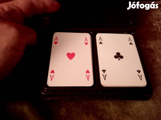 retro Piatnik francia kártya, VBKM doboz