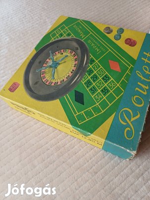 retro Rulett társasjáték