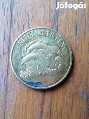 retró Sint Martin érme