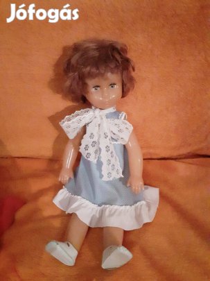retró hajas és pólyás baba