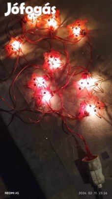 retró karácsonyfa égők