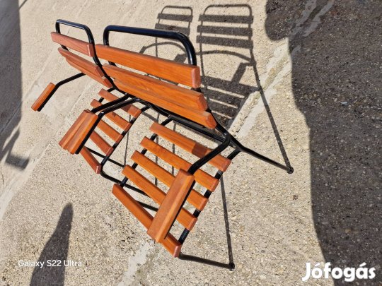 retro kerti szék régi csővázas kerti székek terasz szék
